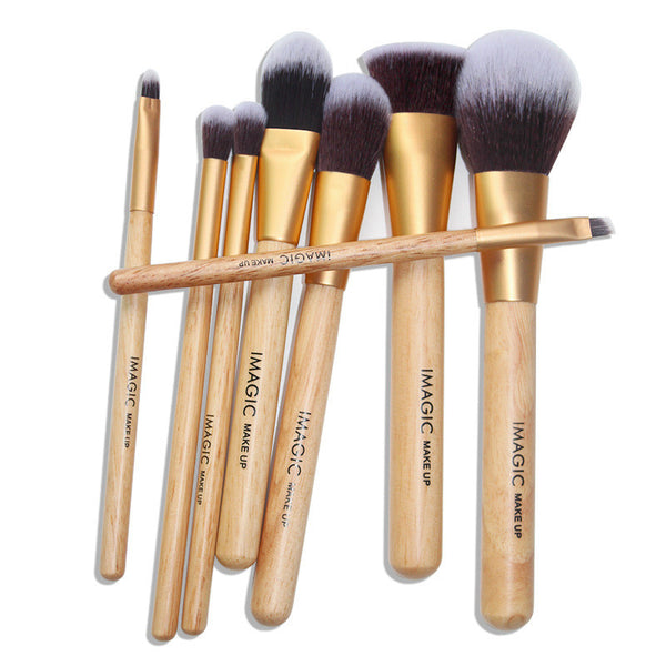 Makeup Brush Set – Foundation, Blush, Eyeshadow & Highlight Brushes