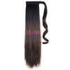 Long Straight Clip-In Wrap Ponytail Extension – Heat Resistant Synthetic Hair
